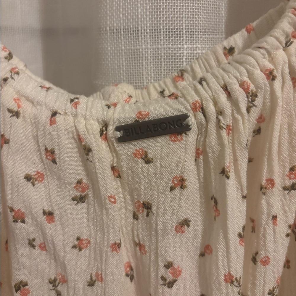Billabong Floral Peasant Blouse - Picture 5 of 5